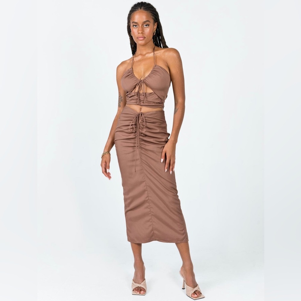 Princess Polly Amora set in brown - Picture 2 of 6